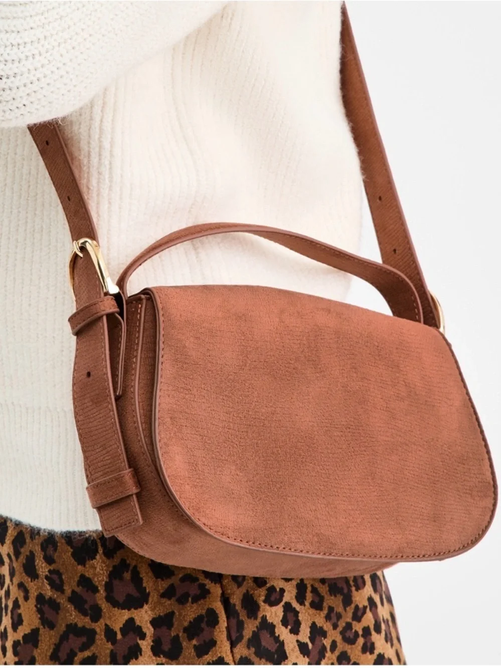 On 34th Jaqay Lizard Crossbody Bag,